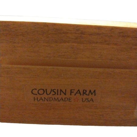 Wooden Mantel Plaque Decor with Humorous Memory Saying 9x2.5x1" - Picture 2 of 4